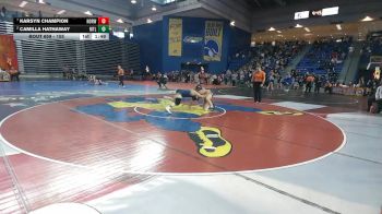 155 lbs Quarterfinal - Karsyn Champion, Norwin vs Camilla Hathaway, Mt Lebanon