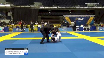 CESAR AUGUSTO SHOJI MIYAHIRA vs CHAD ALLEN BINGHAM 2021 World Jiu-Jitsu IBJJF Championship