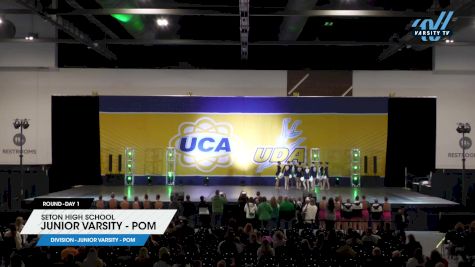 Seton High School - Junior Varsity - Pom [2024 Junior Varsity - Pom Day 1] 2024 UCA/UDA Bluegrass Regional