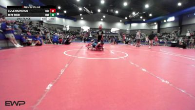106-113 lbs 2nd Place - Cole Richards, ELEVATE vs Jett Reid, Lakeside Hot Springs AR