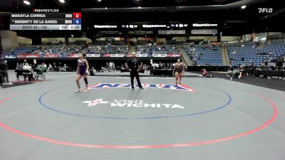 138 lbs Champ. Round 1 - Serenity De La Garza, Missouri Valley vs Makayla Correa, Southern Oregon