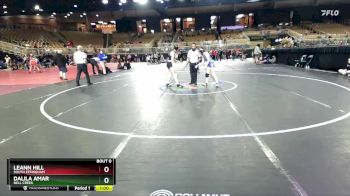 110 lbs Cons. Round 2 - Leann Hill, South Effingham vs Dalila Amar, Bell Creek