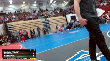 97 lbs 3rd Place Match - Harry Scott, Contenders Wrestling Acadamy vs Carson Tennery, Red Cobra WA