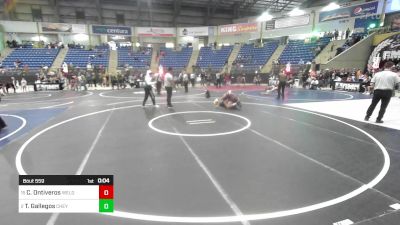 135 lbs Consolation - Cristiano Ontiveros, Weld Central vs Truce Gallegos, Cheyenne Mountain