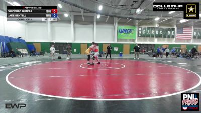 215 kg Rr Rnd 2 - Vincenzo Butera, Thoroughbred Wrestling Academy vs Jake Sentell, Young Guns Nashville Wrestling