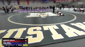 138 A Cons. Round 4 - Maci Avila, Midland University vs Cadence Diduch, Iowa