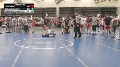 77 lbs Rr Rnd 1 - Cruz Albert, Smitty's Barn - MSC vs Caelan Niemczyk, Estebuilt WC - MSC