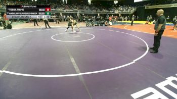 5A 140 lbs Champ. Round 1 - Tessa Tighe, Melissa vs Angelin Velazquez Garza, Harlingen South