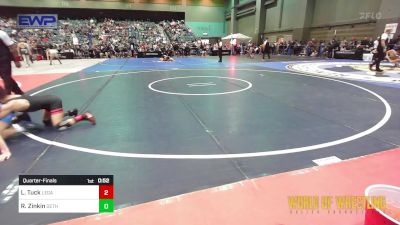 76 lbs Quarterfinal - Logan Tuck, Legacy Dragons vs Rylan Zinkin, Dethrone