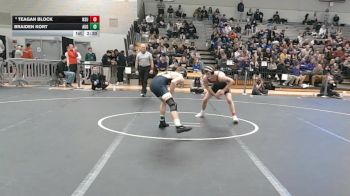 133 lbs Cons. Round 3 - Braiden Kort, Augustana (sd) vs Teagan Block, Northern State