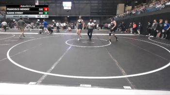 165 lbs Champ. Round 1 - Francisco Mendez, Concordia (Neb.) vs Kaden Street, Morningside (Iowa)