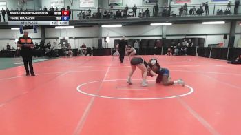 120 lbs 5th Place - Ashae Branch-Huston, Wyoming Sem vs Hill Madalyn, Shenendehowa