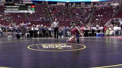 139 lbs First Round - Gavin Ciampoli, Altoona vs Tahir Parkins, Nazareth