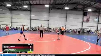 76 lbs Round 3 (6 Team) - Tommy Gretz, PA Blue vs Devin McCarty, Oklahoma Tornados