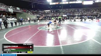 152 lbs Cons. Round 4 - Dawson Conklin, Emmett vs Carter O`Dell, Walla Walla
