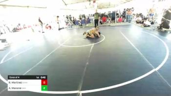 152 lbs Consi Of 4 - Raul Martinez, Snake Pit WC vs Aaron Manone, Grindhouse