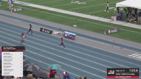 2026 AAU Junior Olympic Games - Youth Girls' 400m, Prelims 1 - Age under 8