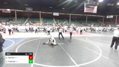 86 lbs Final - Elijah Zentner, Division Bell Wrestling vs Cruz Freeman, Division Bell Wrestling