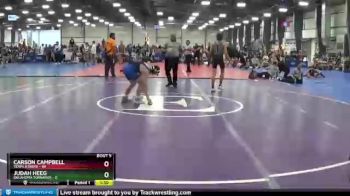 120 lbs Round 2 (6 Team) - Carson Campbell, Terps Xtreme vs Judah Heeg, Oklahoma Tornados