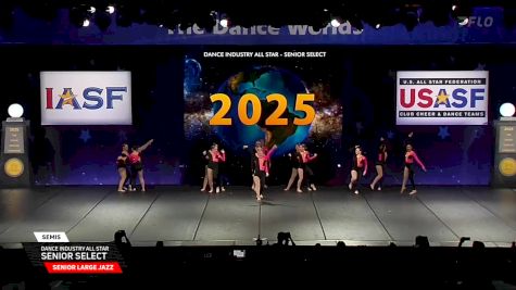 Dance Industry All Star - Senior Select [2025 Senior Large Jazz Semis] 2025 The Dance Worlds