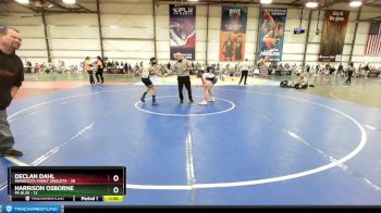 92 lbs Rd# 3 12:00pm Friday - Declan Dahl, Minnesota Funky Singlets vs Harrison Osborne, PA Blue