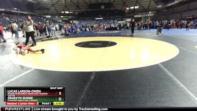 88 lbs 5th Place Match - Graesyn Gudde, Punisher Wrestling Company vs Lucas Larson-Owen, Inland Northwest Wrestling Training Center