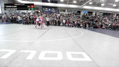 235 lbs Cons. Round 4 - Aspen Clark, Richfield vs Elise Pickett, Northridge