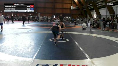125B lbs Rr Rnd 2 - Samuel West, Doughboy vs Ryan Bozelli, Savage