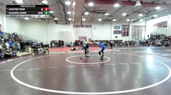 144 lbs Round Of 16 - Sawyer Todd, Haddam-Killingworth vs Jackson Annis, Suffield/Windsor Locks
