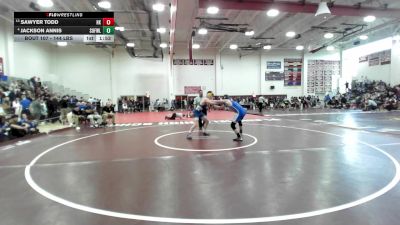 144 lbs Round Of 16 - Sawyer Todd, Haddam-Killingworth vs Jackson Annis, Suffield/Windsor Locks