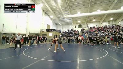 138B lbs Cons. Rd Of 16 - Teufolau Filimoeatu, Westlake vs Carlos Arenas, Murray