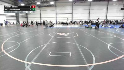107 lbs Consi Of 64 #1 - Harley Eidens, NY vs Millyanes Rivera, NC