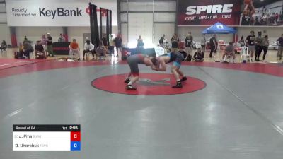 61 kg Round Of 64 - Jospeh Pins, Burg Training Center vs Daniel Uhorchuk, Tennessee