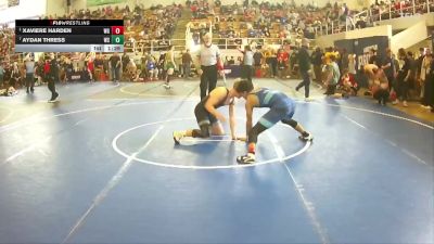 159 lbs Cons. Round 2 - Aydan Thress, Lancaster Wrestling vs Xaviere Harden, West Geauga