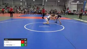113 lbs Prelims - Clayton Utter, Iron Horse Gold vs Evan Tallmadge, Shore Thing Black