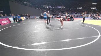 2A/1A Boys 132 Quarterfinal - Max Cain, St. Paul Boys vs Jesse Conn, Illinois Valley Boys