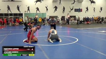 197 lbs Champ. Round 1 - Wesley Peters, Siena Heights vs Matthew Abraham, Toledo