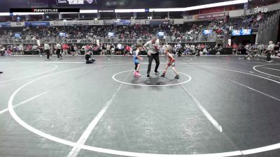 55 lbs Final - Loxus Farley, Chickasha Youth Wrestling vs Dayton Hoag, South Central Punishers
