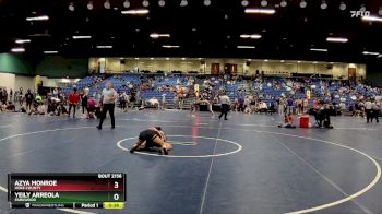 100 lbs Cons. Semi - Yeily Arreola, Parkwood vs Azya Monroe, Hoke County