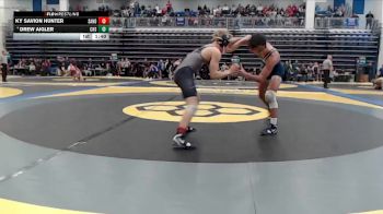 144 lbs Champ. Round 2 - Ky Savion Hunter, Sandusky vs Drew Aigler, Columbian