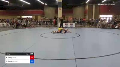 61 kg Consi Of 8 #2 - Kaidance Gerg, Washington vs Camryn Brown, Connecticut