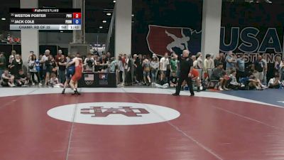 60 kg Champ. Rd Of 32 - Weston Porter, Powerhouse Wrestling Club vs Jack Cole, Pennsylvania