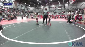 35 lbs Rr Rnd 5 - Oliveia Hawes, SARfit vs Chet Clay, Skiatook Youth Wrestling