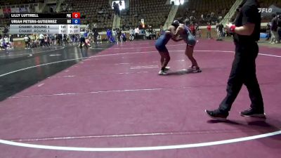 145 lbs Champ. Round 1 - Uriah Peters-Gutierrez, Montreat vs Lilly Luttrell, Presbyterian