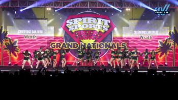 CheerForce San Diego - Wrath [2024 L4 Senior Coed - Medium Day 2] 2024 Spirit Sports Grand Nationals