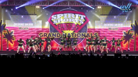 CheerForce San Diego - Wrath [2024 L4 Senior Coed - Medium Day 2] 2024 Spirit Sports Grand Nationals