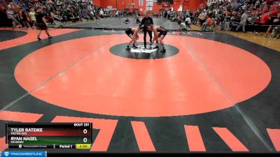 138 lbs Cons. Round 3 - Tyler Rateike, MILTON (WI) vs Ryan Nagel, McHENRY