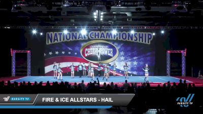 Fire & Ice Allstars - Hail [2022 L6 Senior Coed - XSmall Day 1] 2022 American Cheer Power Columbus Grand Nationals