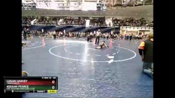 65 lbs Quarterfinal - Logan Harvey, Tunkhannock vs Keegan Pearce, Mat Assassins Wrestling Club