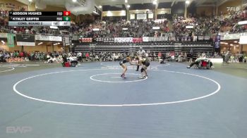 140 lbs Cons. Round 2 - Addison Hughes, Fredonia HS vs Kynley Griffin, Phillipsburg HS